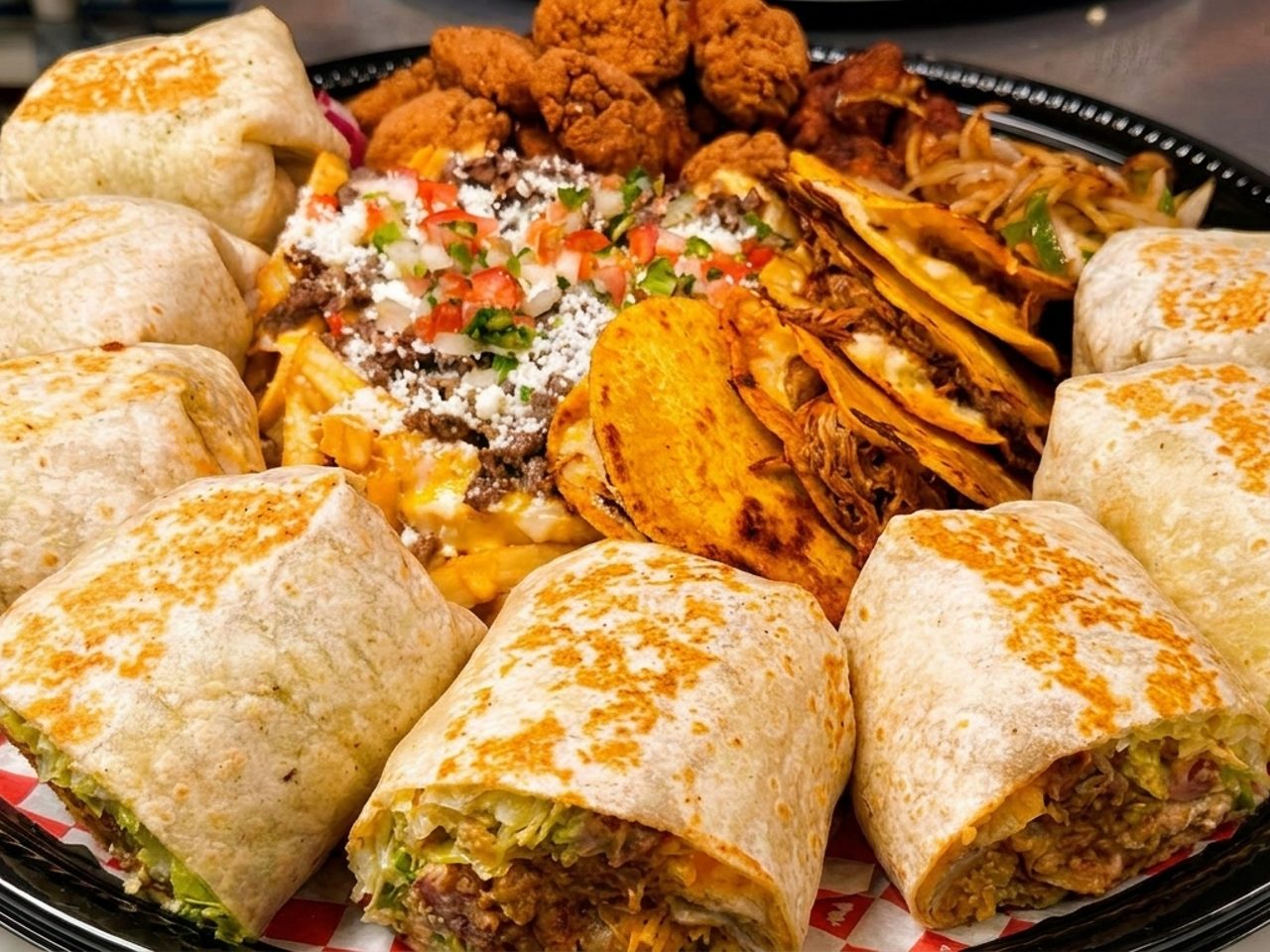 The breakfast burrito